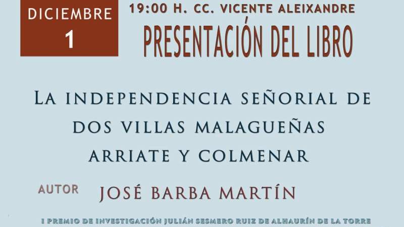 Mañana se presenta el libro del trabajo ganador del I Premio Sesmero de Investigación Histórica