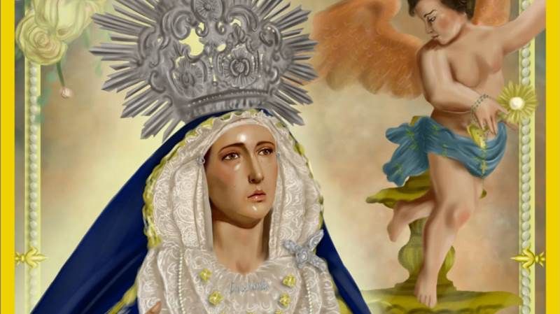 María Santísima del Dulce Nombre recorre este sábado las calles de Alhaurín de la Torre