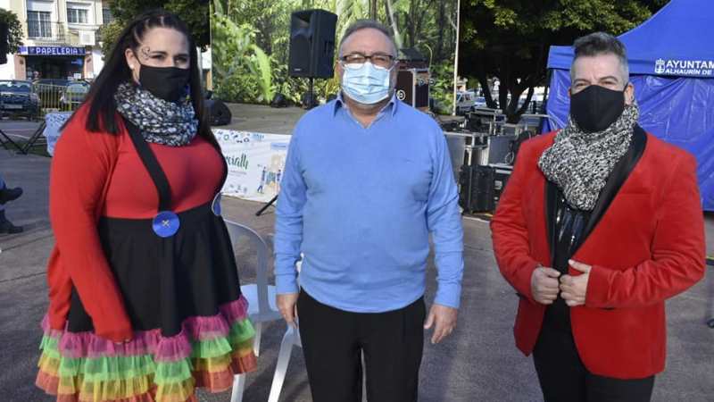 Continúan las actividades infantiles al aire libre para animar la Navidad e incentivar el comercio