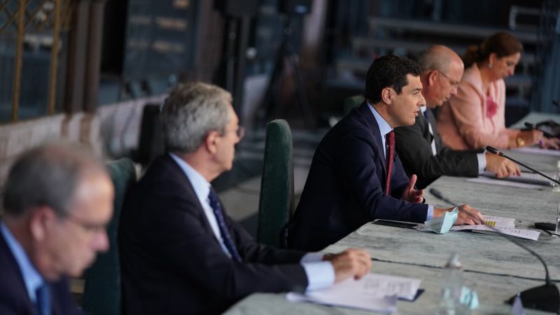 Moreno define como “esencial” el papel de las Cámaras de Comercio para reactivar la economía andaluza tras la crisis del coronavirus