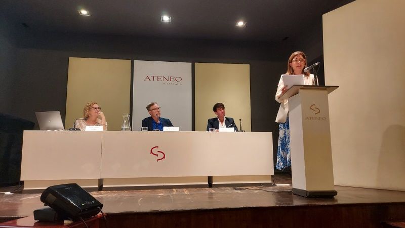 Homenaje Grupo Málaga en el Atenéo de la ciudad