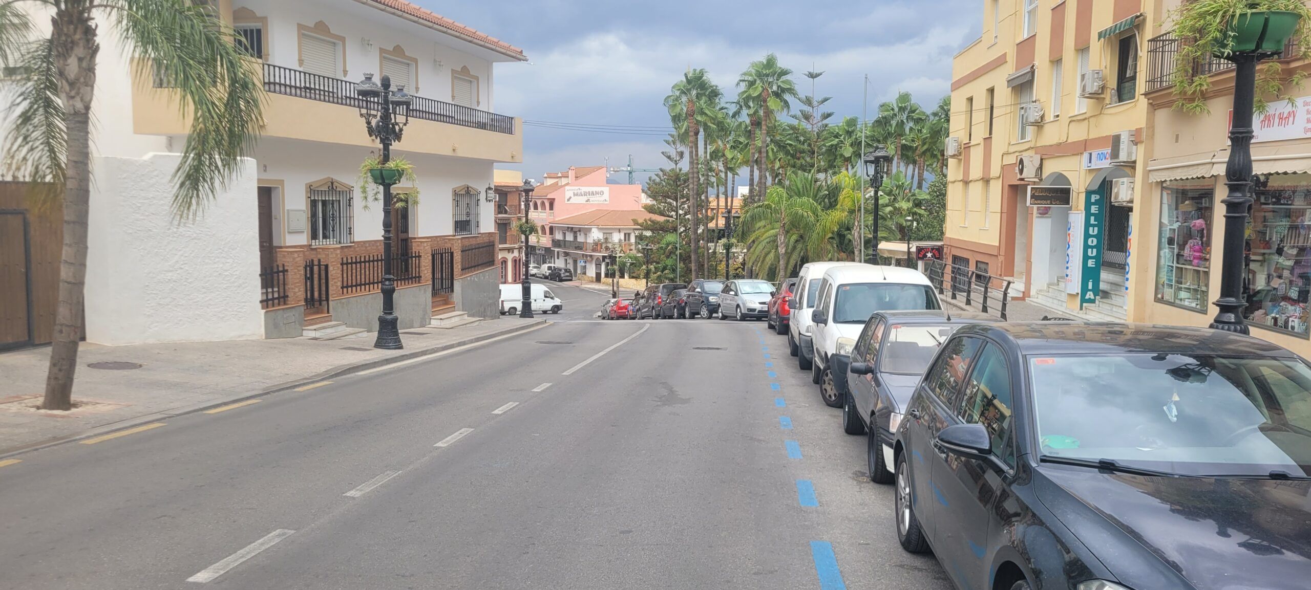 La calle Mirador de Bellavista se corta al tráfico este lunes 23 por la obra del arroyo Blanquillo