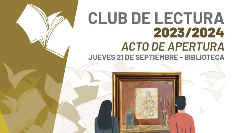 La Biblioteca celebra el próximo 21 de septiembre el acto de apertura de los clubes de lectura