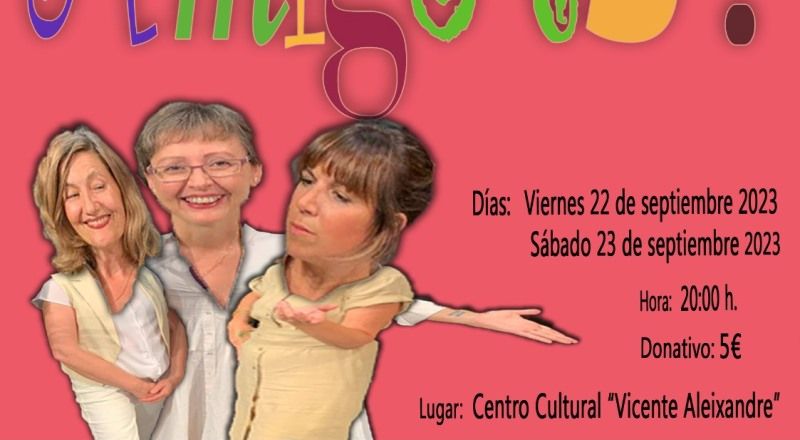 El taller municipal de teatro pone en escena la comedia 'Amigas?' los días 22 y 23