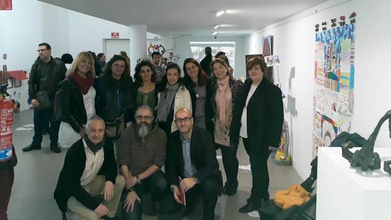 Exposición "Laberinto de emociones" en el CEIP San Sebastián