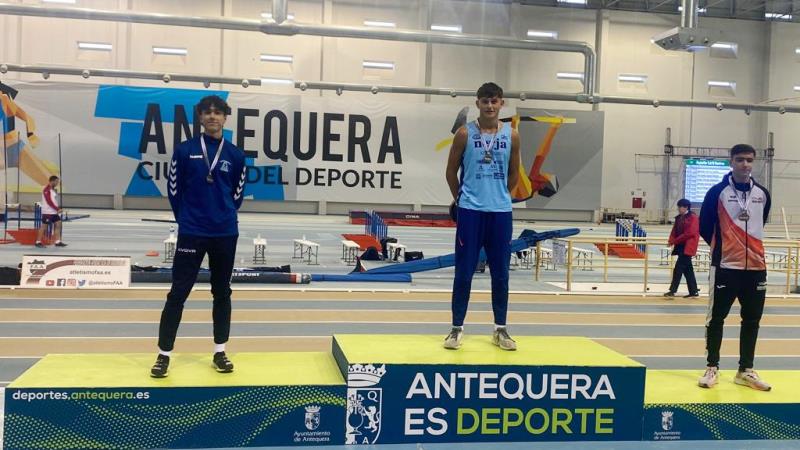 El alhaurino Salva García Santos, Campeón de Andalucía de Pruebas Combinadas en Pista Cubierta