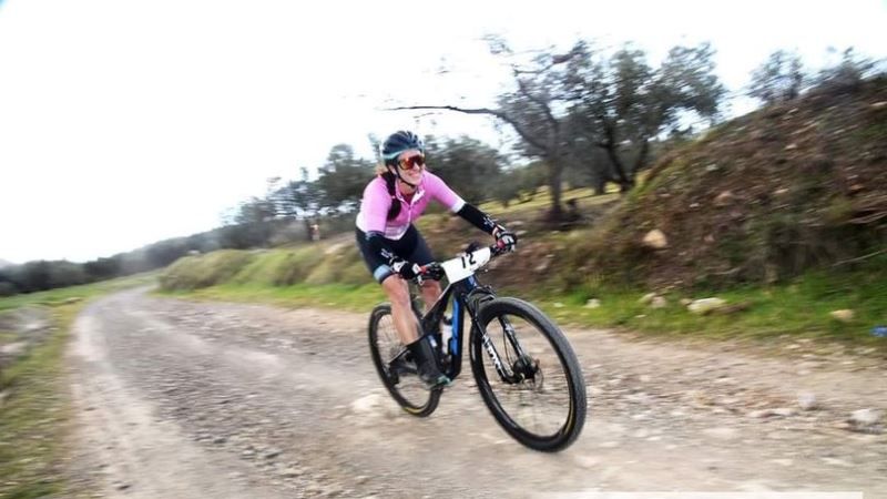 Dos integrantes del Club Corredoras de Alhaurín suben al podio en la BTT Media Maratón de Periana