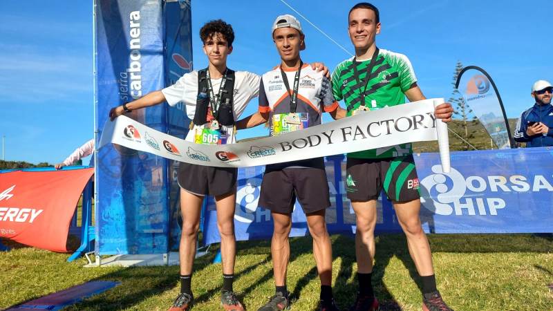 Hugo Márquez García medalla de oro en categoría cadete en la Carbonerilla de La Línea