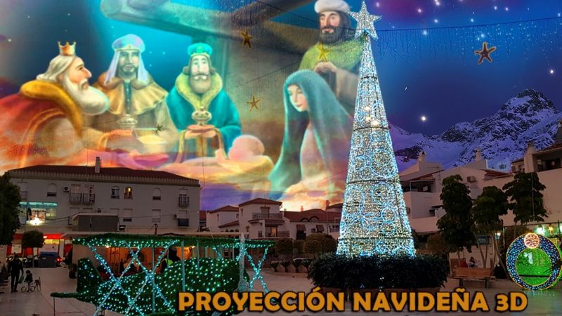 La plaza de España acogerá una proyección navideña en 3D el 4 de enero