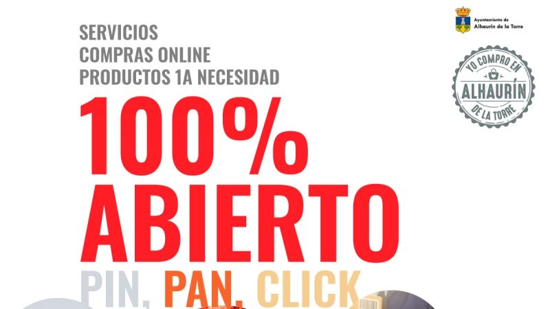 ‘Ahora más que nunca, yo compro en Alhaurín de la Torre’, eslogan de la campaña de Comercio