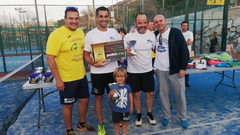 Concluye la V Liga de Pádel Amig@s de Alhaurín