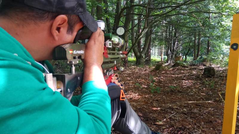 Alfredo Márquez comienza su andadura con el equipo español en el campeonato del mundo de Field Target