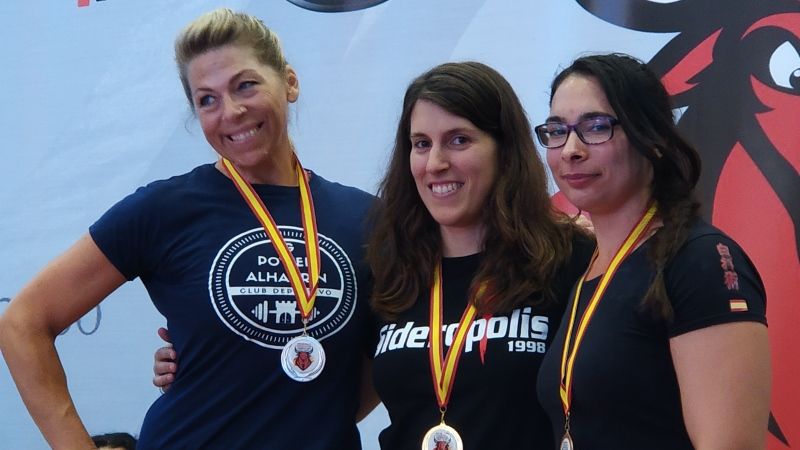 Amanda Planas venció en -72 Kgs en la Copa de España de powerlifting 2018 de Alhaurín de la Torre