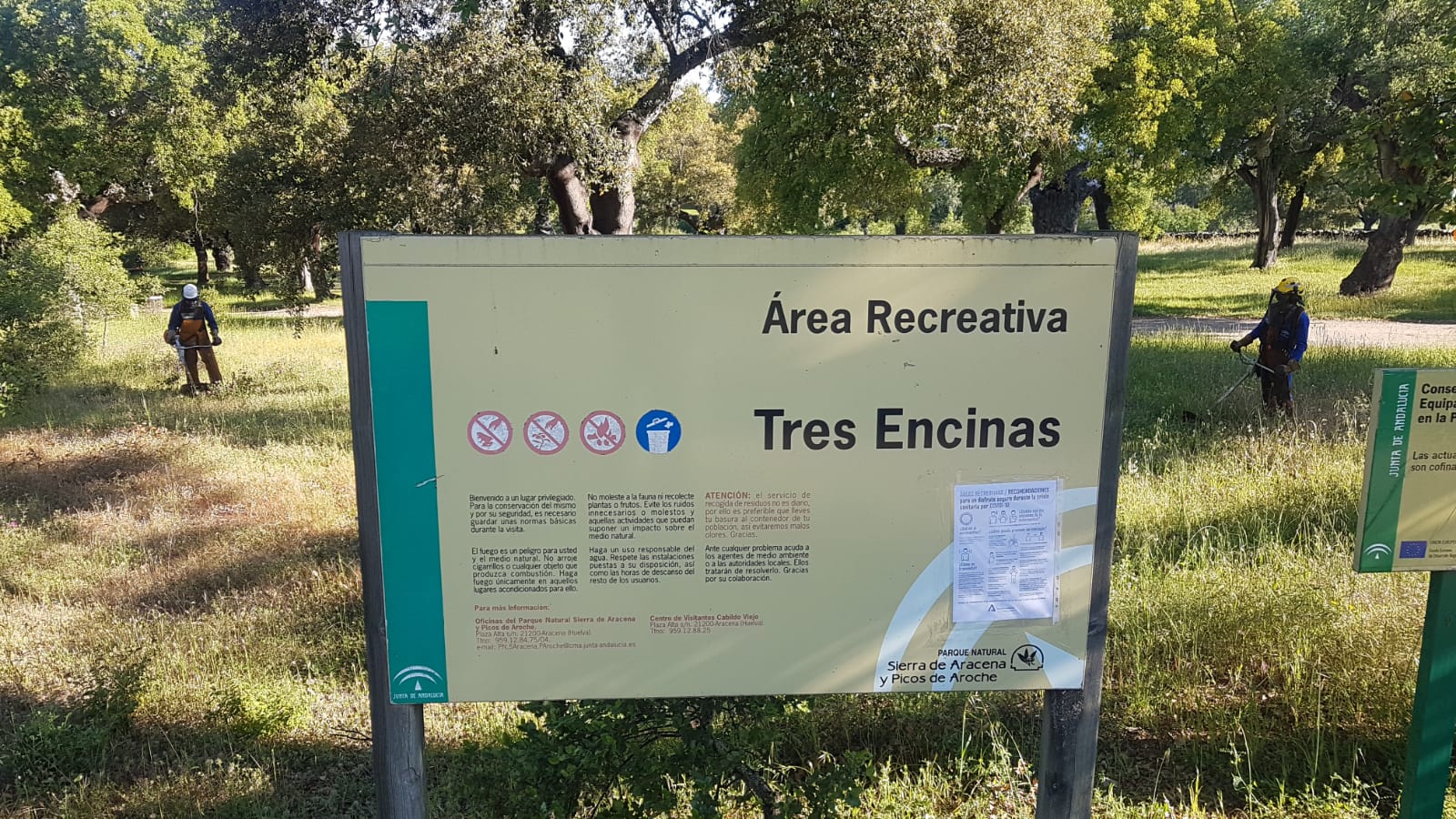 Prohibidas las barbacoas y quemas agrícolas en los espacios forestales de Andalucía