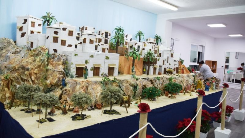 Inaugurado el Belén de Torrealquería, una propuesta muy diferente al resto de nacimientos