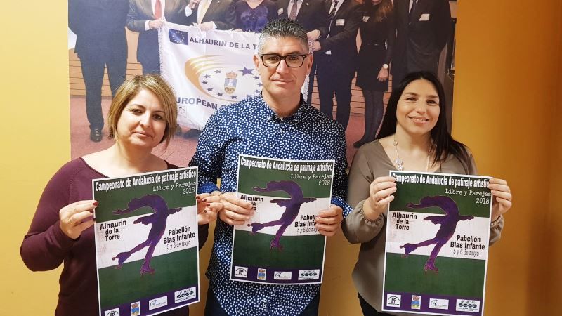 Alhaurín acoge este fin de semana el Campeonato de Andalucía de patinaje artístico