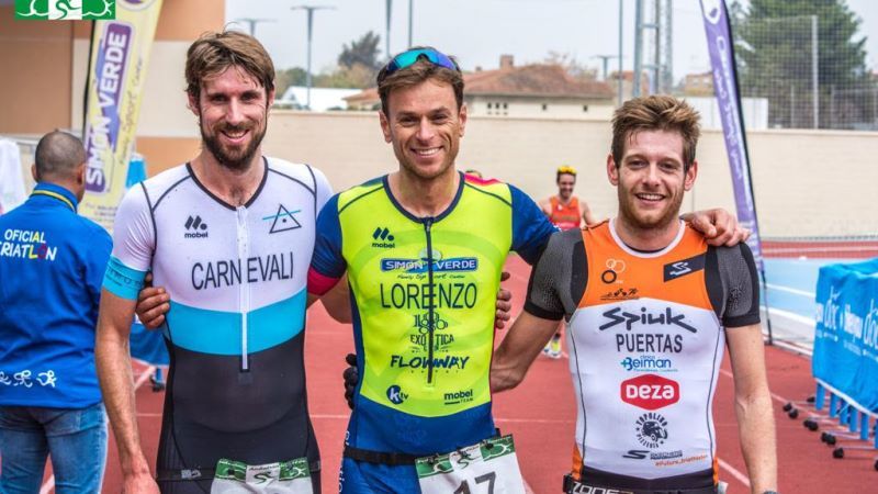 Andrés Carnevali, subcampeón de Andalucía de Duatlón Cros