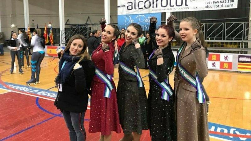 Gran actuación del Club Patinaje Artístico de Alhaurín de la Torre en el Campeonato de España de Show