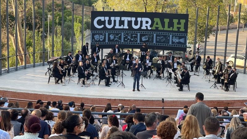La gira 'Coincidencias' reunió en Alhaurín a dos grandes bandas y cuatro virtuosos trompetistas