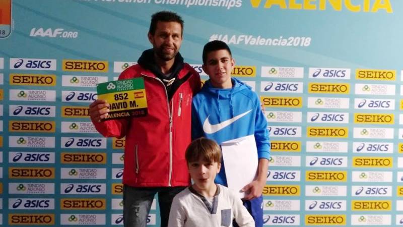 David Moreno participa en el Mundial de Media Maratón de Valencia