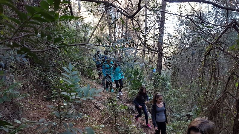 Alhaurín por Sendero y el IES Huerta Alta se unieron en El Día de la Paz
