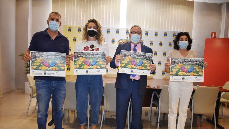 Alrededor de 500 escolares participarán en unas jornadas de pádel y educación