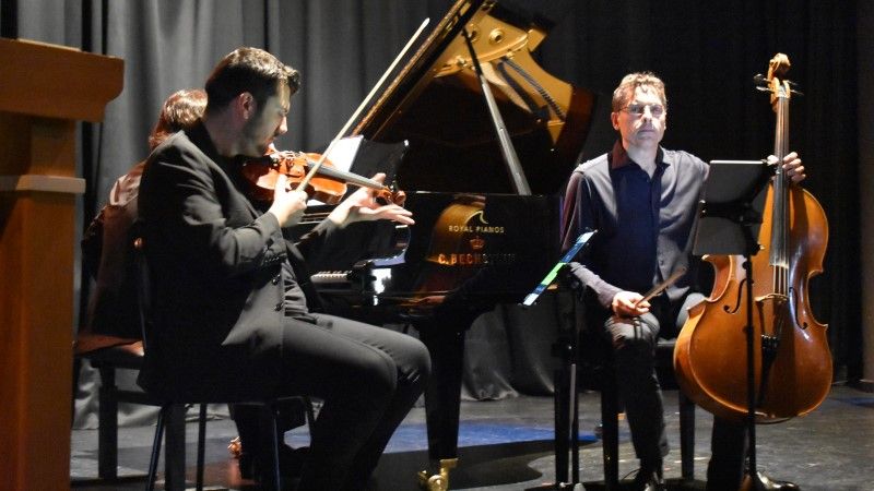 Magnífico espectáculo del Trío Arbós en el Ciclo de Música de Cámara