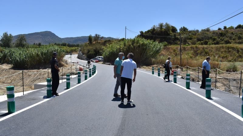 Se restablece el paso por la zona de Zamorilla tras la culminación de las obras del nuevo puente