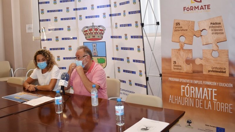 Se amplía el plazo de inscripciones para tres de los cursos del proyecto 'Fórmate-Alhaurín de la Torre'