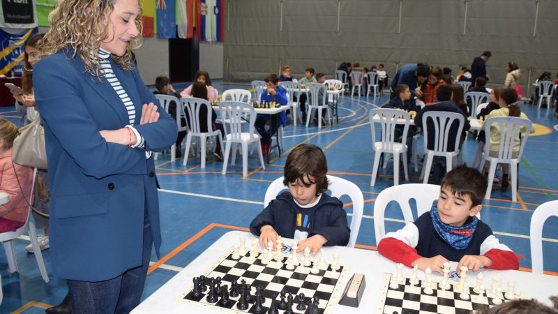 Alhaurín de la Torre reúne a los mejores ajedrecistas de los colegios malagueños