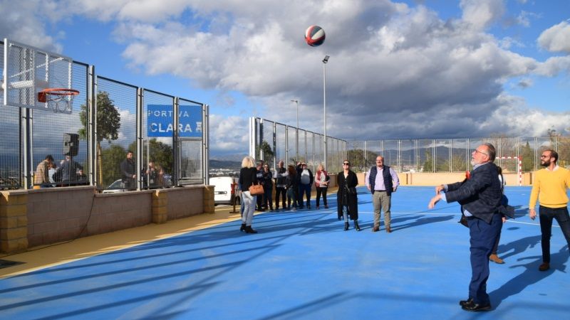 El Ayuntamiento crea nuevos espacios deportivos al aire libre en la zona este