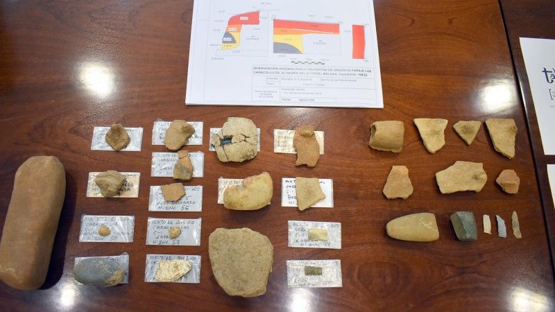 Una excavación descubre el yacimiento al aire libre del Neolítico final más antiguo de la Bahía de Málaga