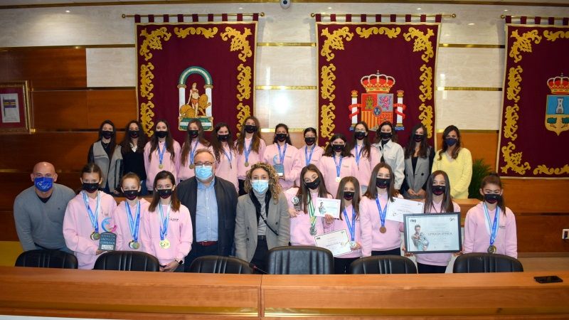 La gimnasia rítmica de Alhaurín de la Torre despide un año con numerosos éxitos deportivos