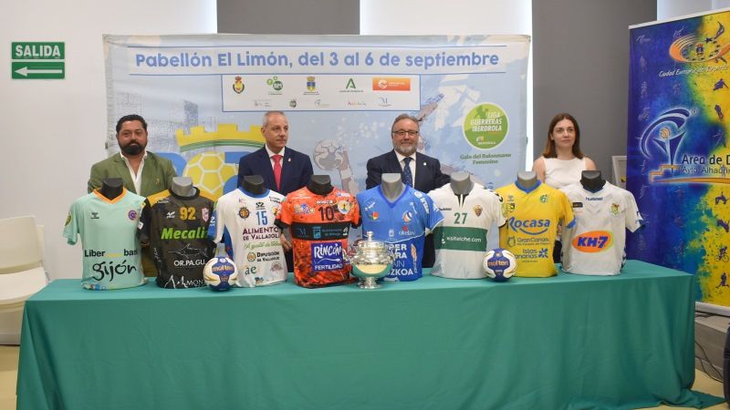 Alhaurín de la Torre acogió el sorteo de la fase final de la Copa de S. M. La Reina de Balonmano