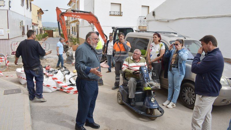 La reurbanización de la avenida Miguel de Cervantes concluirá el mes que viene