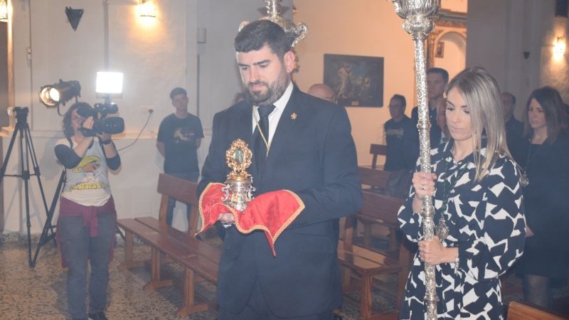 Los Verdes incorporan a su patrimonio el Santo Lignum Crucis