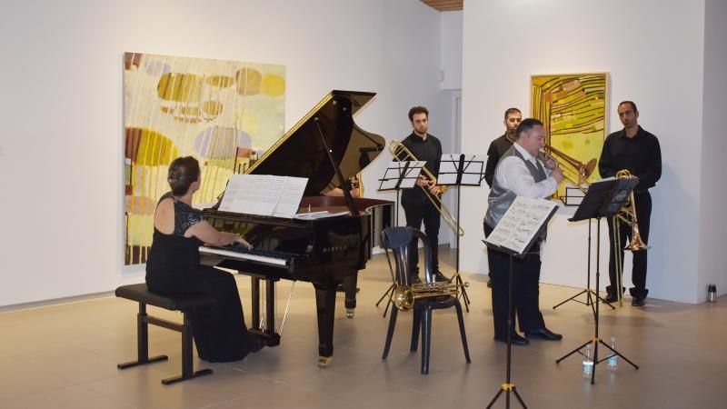 El trombonista vasco Alberto Urretxo cautiva con su concierto de música de cámara