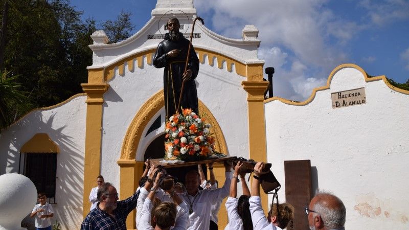San Francisco de Paula vuelve a salir en procesión rogativa de lluvias