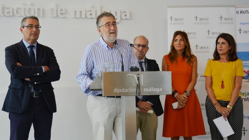 La II ruta de prevención solar 'No hagas el Gamba , protege tu piel' de la AECC pasará por 21 municipios de la provincia