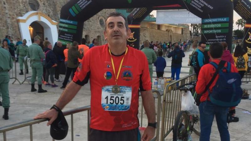 Excelente David Moreno Bazán en el I Campo a Través de Alhaurín dela Torre