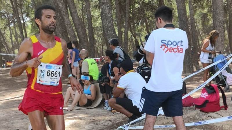 David Moreno Bazán imparable consigue clasificarse 3º Master 45, en el Campeonato de Andalucía de Media Maratón de Marbella