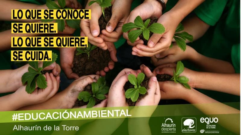 Alhaurín Despierta propone al Ayuntamiento programas de educación ambiental para los centros del municipio