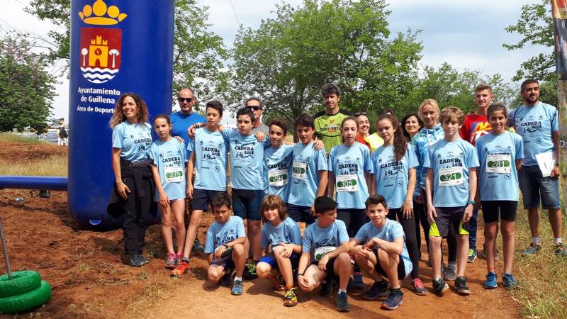 Tres atletas de la escuela del Club Alpino Jarapalos, primeros con Málaga en el Campeonato Andaluz de Carreras por Montaña
