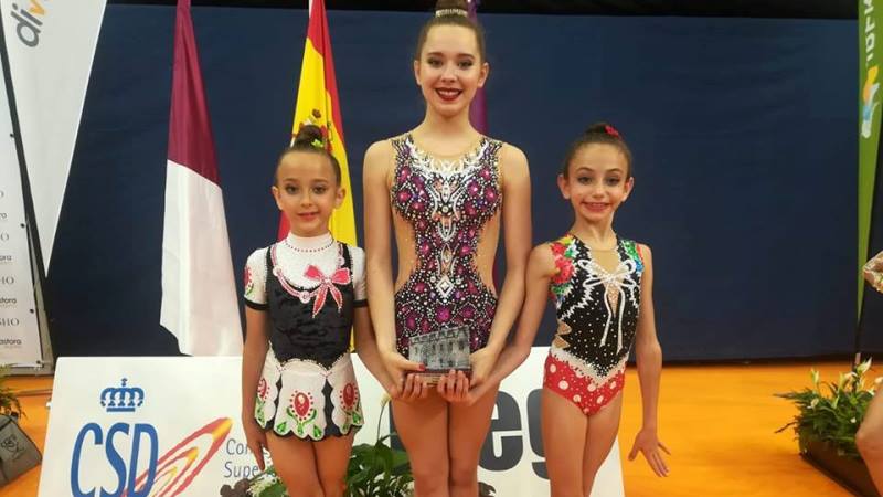Magnífica actuación de la rítmica de Alhaurín de la Torre en el Campeonato de España de Guadalajara
