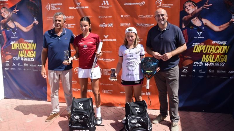 Celebrada la ceremonia de entrega de premios del torneo Fip Promises 7.000 Diputación de Málaga