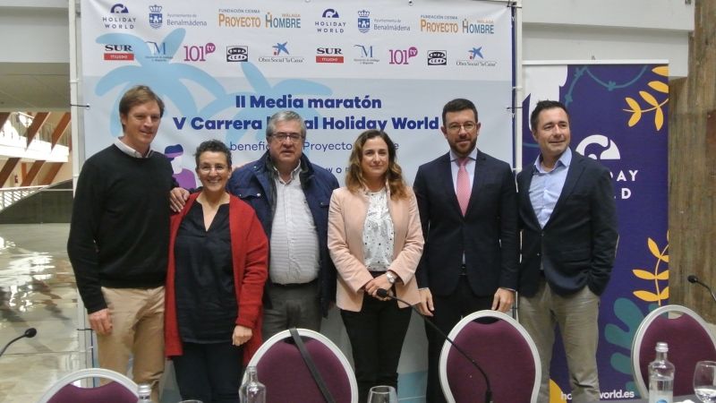 Presentada la II Media Maratón y V Carrera Litora a beneficio de Proyecto Hombre