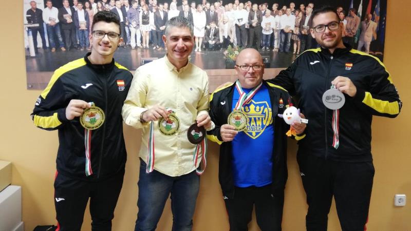 Alejandro Rodríguez, oro en el Campeonato de Europa Máster de Powerlifting