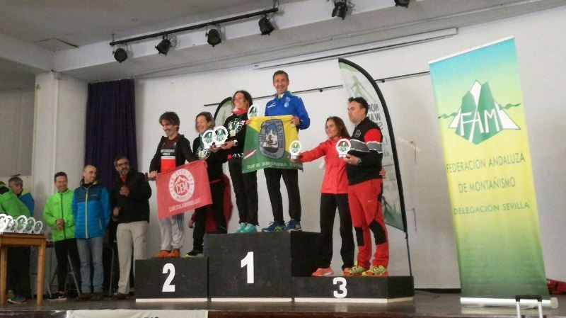 Nacho Ramírez 3º clasificado en Master 40 en el Campeonato de Andalucía de Nórdic Walking