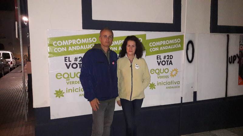 ELECTORES comienza la campaña andaluza en Alhaurín apoyando a EQUO VERDES – INICIATIVA ANDALUCIA