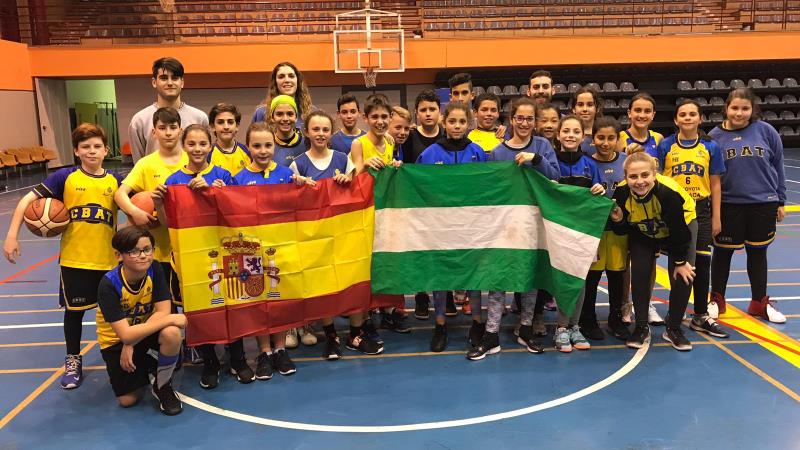 Último entrenamiento del minibasket antes de disputar el torneo internacional “lalla khadija”